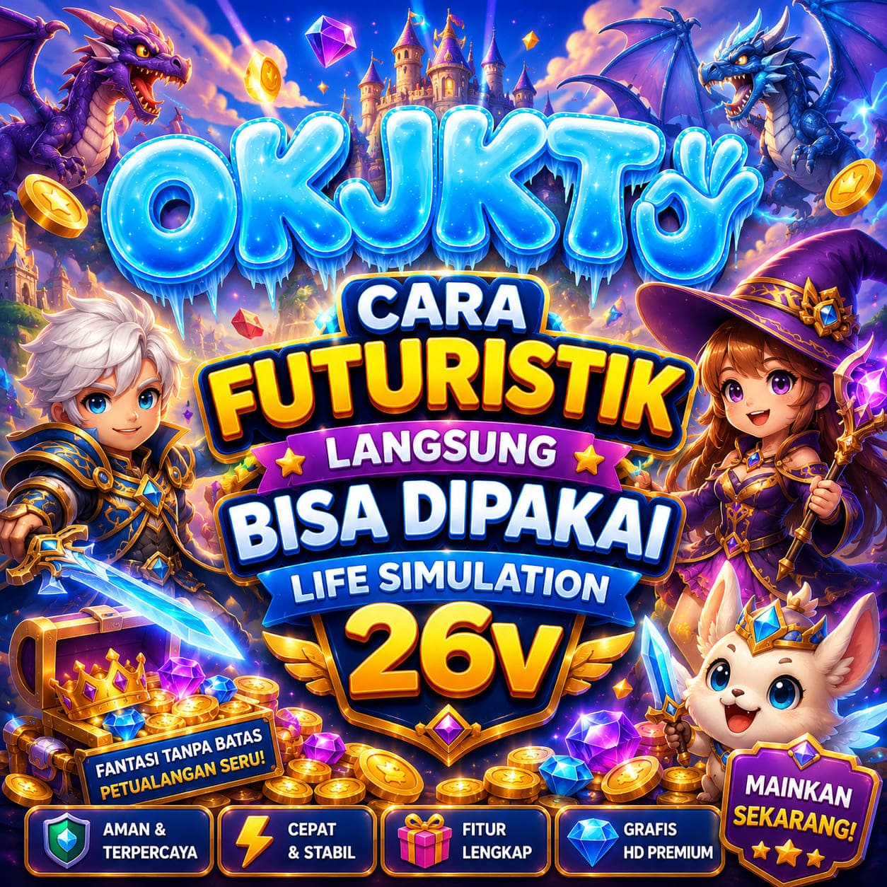 OKJKT: Link Alternatif Daftar Dan Download Apk Slot v87 Terbaru Anti Lag 